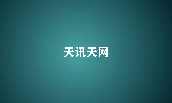 天讯天网