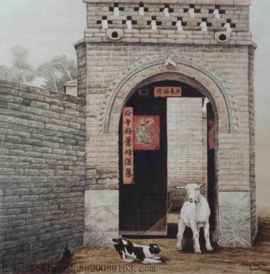 当代烙画