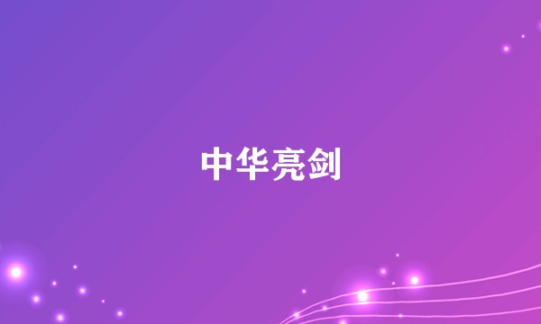 中华亮剑