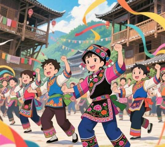 土家族摆手舞（土家族的传统民间舞蹈）