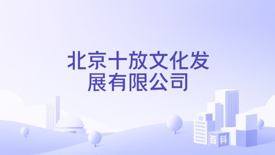 北京十放文化发展有限公司