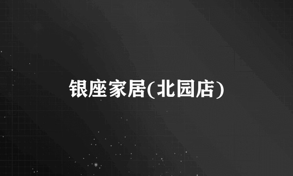 银座家居(北园店)