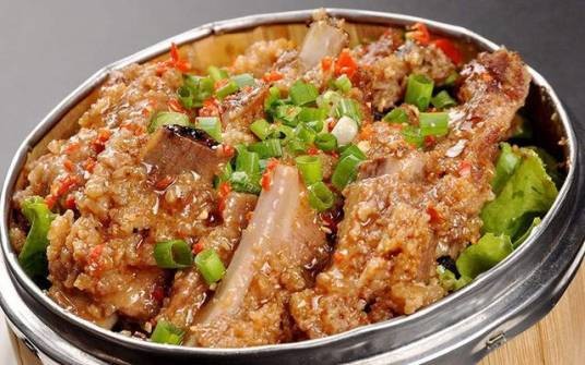 新年宴客菜之粉蒸排骨