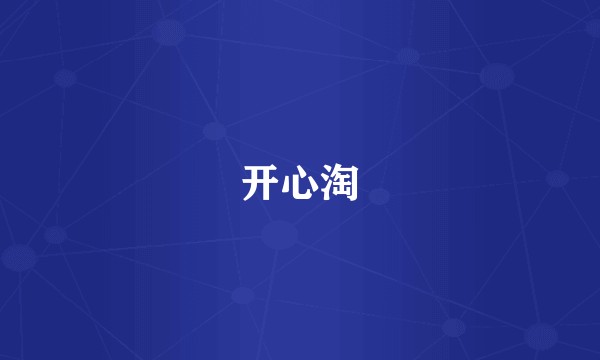开心淘