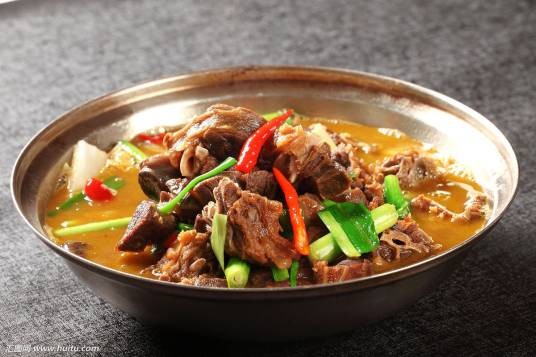 香辣狗肉煲