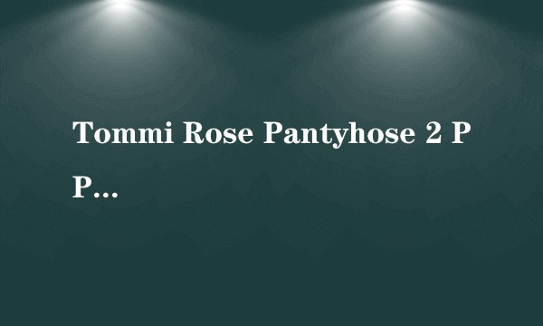 Tommi Rose Pantyhose 2 PPV640
