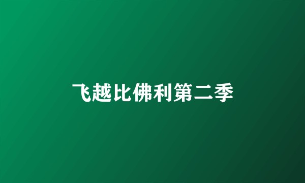飞越比佛利第二季