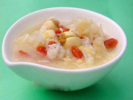 松花淡菜粥