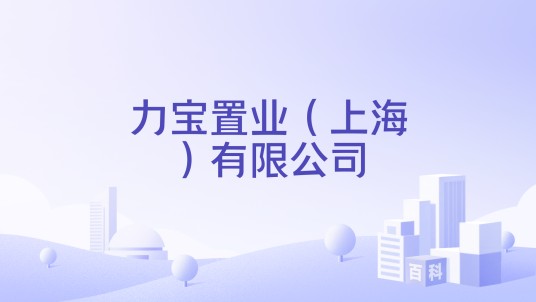 力宝置业（上海）有限公司