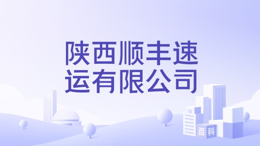 陕西顺丰速运有限公司