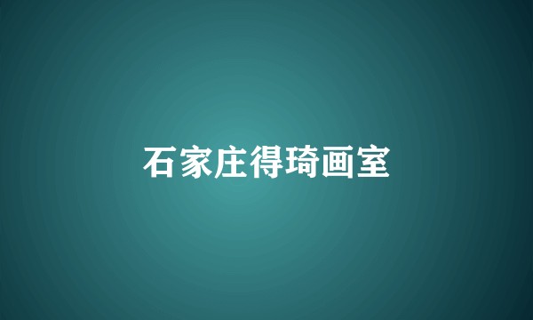 石家庄得琦画室