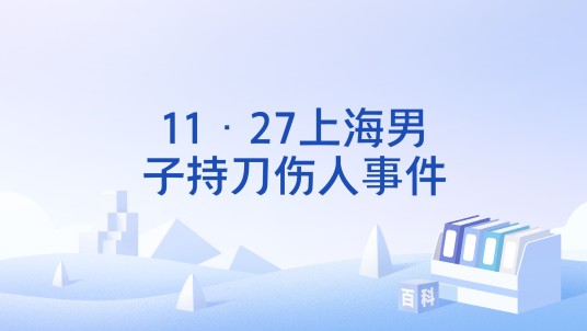 11·27上海男子持刀伤人事件