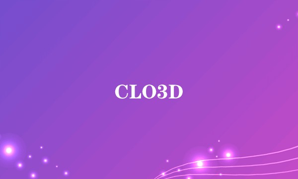 CLO3D