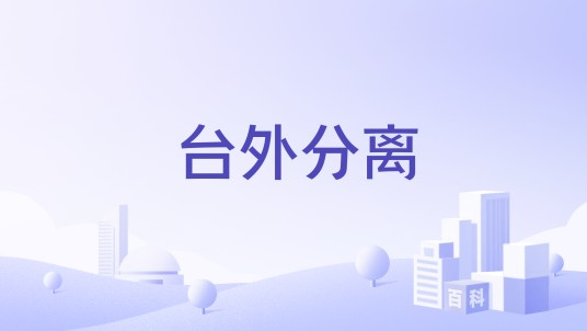 台外分离
