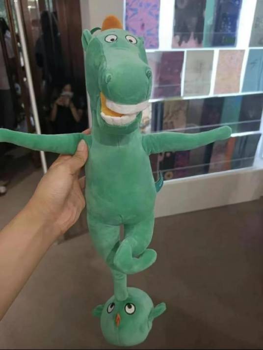 铜奔马毛绒玩具