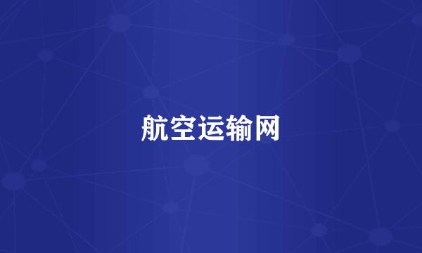 航空运输网