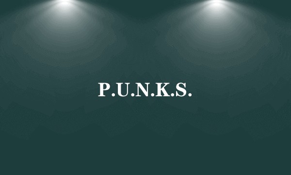 P.U.N.K.S.