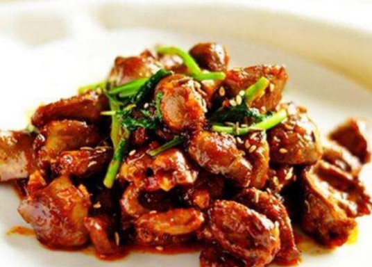 辣炒鸡心