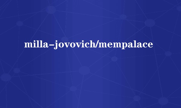 milla-jovovich/mempalace