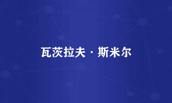 瓦茨拉夫·斯米尔