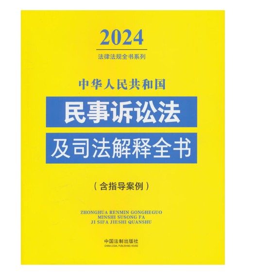 中华人民共和国民事诉讼法及司法解释全书