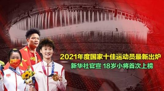 2021年中国十佳运动员