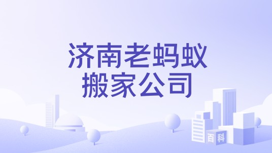 济南老蚂蚁搬家公司