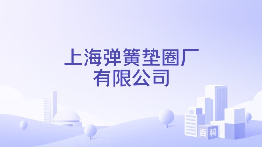 上海弹簧垫圈厂有限公司