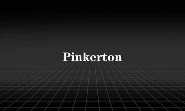 Pinkerton