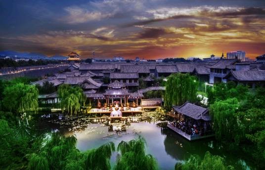 潍坊市青州古城景区