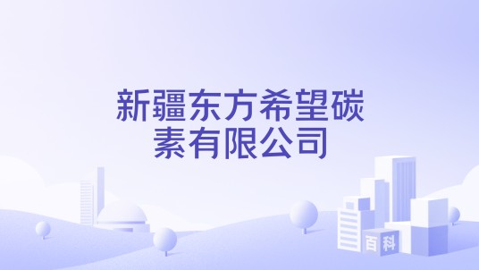 新疆东方希望碳素有限公司