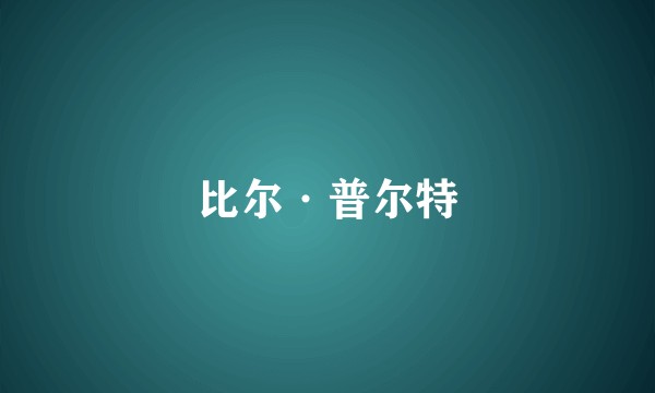 比尔·普尔特