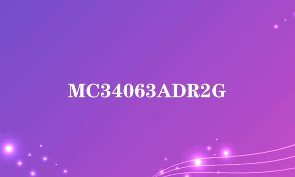 MC34063ADR2G