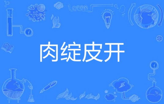 肉绽皮开