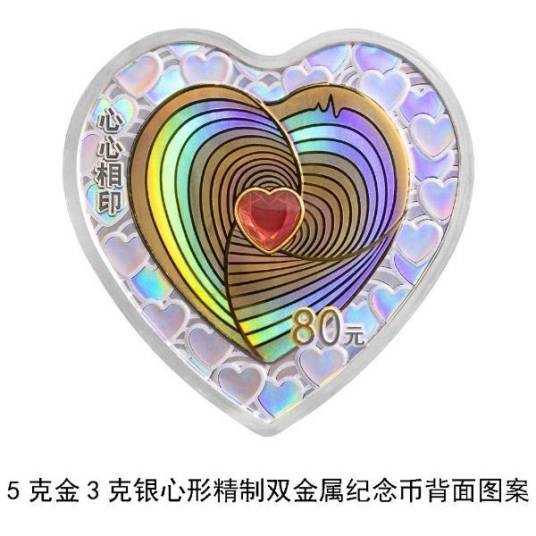 心心相印（2024年中国发行的纪念币）