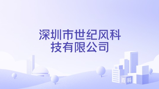深圳市世纪风科技有限公司