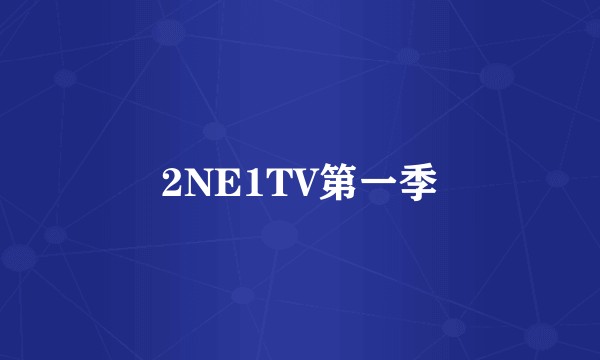 2NE1TV第一季