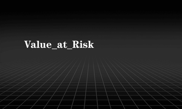 Value_at_Risk