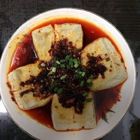 清蒸臭豆腐