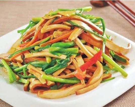 炒青椒香干