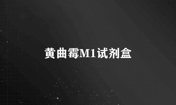 黄曲霉M1试剂盒
