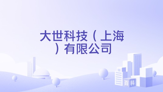 大世科技（上海）有限公司