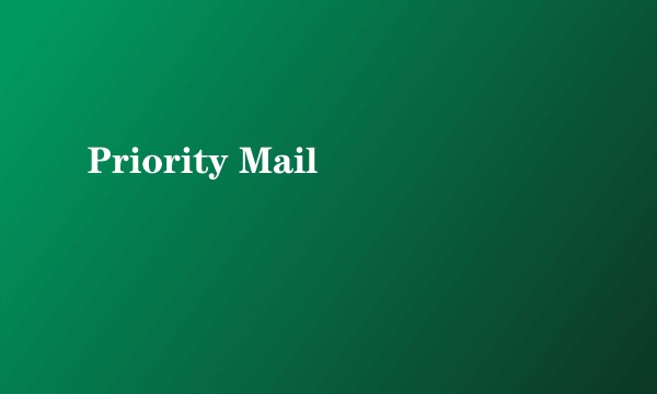 Priority Mail