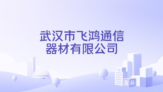 武汉市飞鸿通信器材有限公司