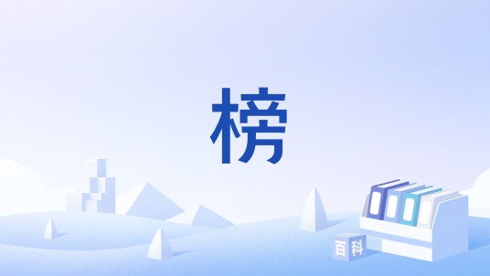 榜(公文文体种类之一)