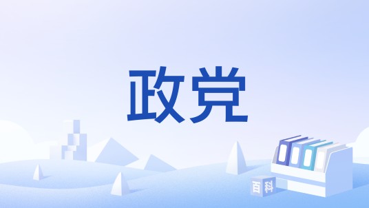 政党（汉语词语）
