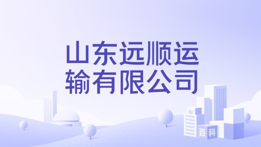 山东远顺运输有限公司