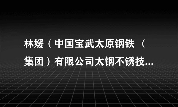 林媛（中国宝武太原钢铁 （集团）有限公司太钢不锈技术中心硅钢研究所所长，正高级工程师）