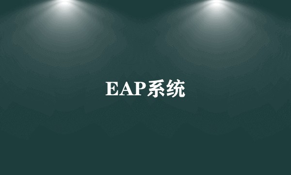 EAP系统