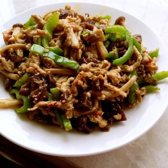 清炒牛蒡
